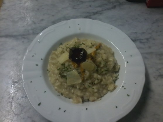 Risotto de calabacín