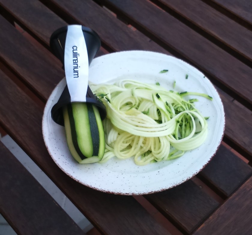 Espaguetis de calabacín